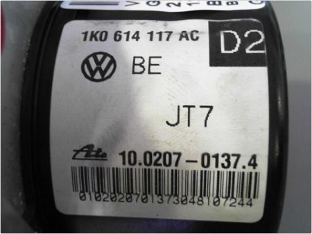 UNITE HYDRAULIQUE ABS VOLKSWAGEN GOLF VI 08-13
