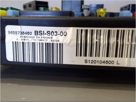 BOITIER GESTION HABITACLE PEUGEOT 407 2004-2008