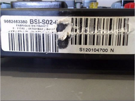 BOITIER GESTION HABITACLE PEUGEOT 407 2004-2008