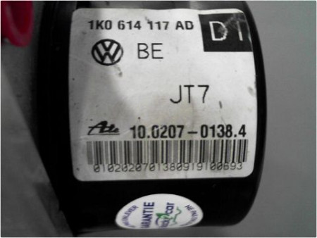 UNITE HYDRAULIQUE ABS VOLKSWAGEN GOLF V 2003-2009