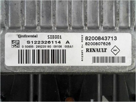 CALCULATEUR MOTEUR RENAULT MEGANE II PH2 C.C 06-09