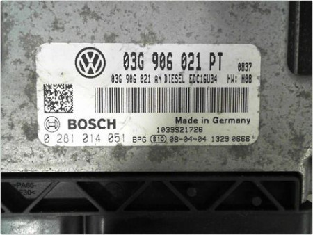 CALCULATEUR MOTEUR VOLKSWAGEN GOLF V PLUS 05-08