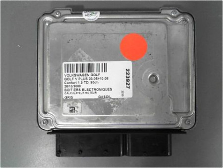 CALCULATEUR MOTEUR VOLKSWAGEN GOLF V PLUS 05-08