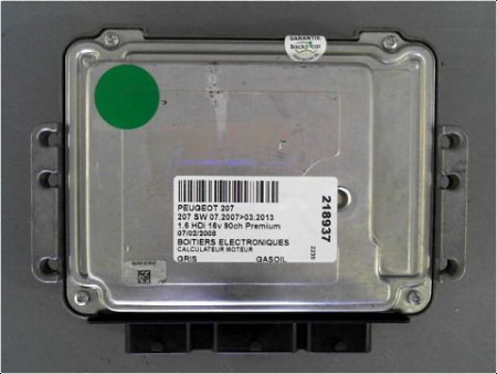 CALCULATEUR MOTEUR PEUGEOT 207 SW 2007-2013