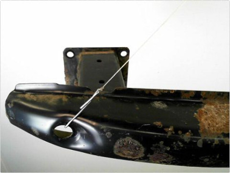 RENFORT PARE-CHOC ARRIERE  PEUGEOT 307 BREAK 02-05