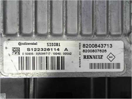 CALCULATEUR MOTEUR RENAULT CLIO III PH.2 ESTATE 09-12
