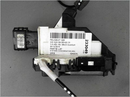 SYSTEME CONDAMNATION ARRIERE GAUCHE PEUGEOT 308 SW 08-11
