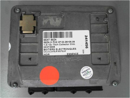 CALCULATEUR MOTEUR SEAT IBIZA III PH2 06-09