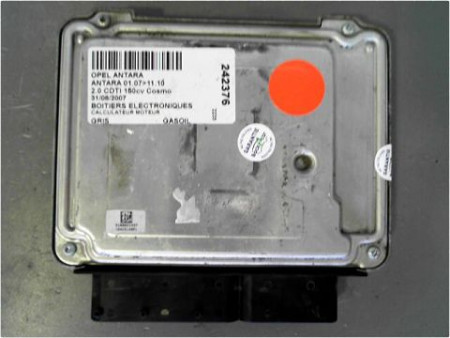 CALCULATEUR MOTEUR OPEL ANTARA 07-10
