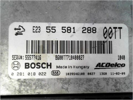 CALCULATEUR MOTEUR OPEL CORSA (D) 06-10