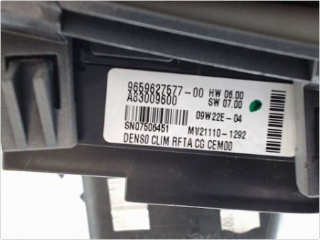 COMMANDE DE CHAUFFAGE CITROEN C4