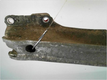 RENFORT PARE-CHOC ARRIERE  CITROEN C4 PICASSO 07-13