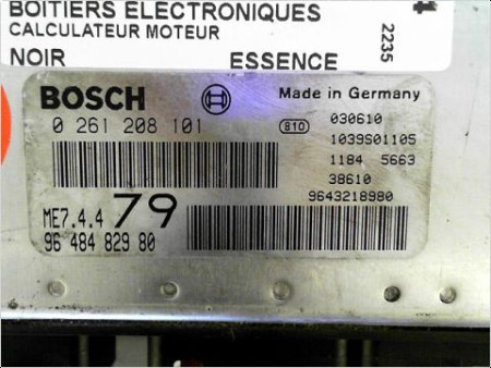 CALCULATEUR MOTEUR PEUGEOT 206 98-09