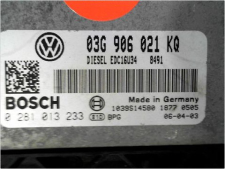 CALCULATEUR MOTEUR VOLKSWAGEN GOLF V PLUS 05-08