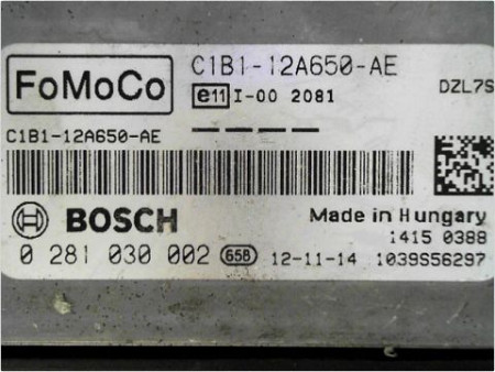 CALCULATEUR MOTEUR FORD FIESTA 2012-