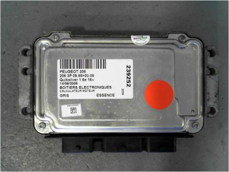 CALCULATEUR MOTEUR PEUGEOT 206 98-09