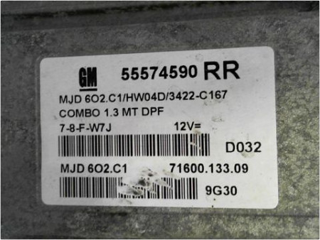 CALCULATEUR MOTEUR OPEL COMBO TOUR