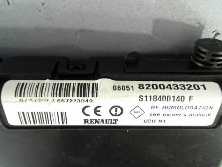 BOITIER GESTION HABITACLE RENAULT SCENIC II PH.1 02-06