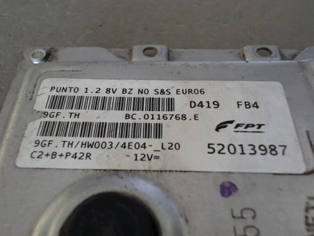 CALCULATEUR MOTEUR FIAT PUNTO III 2012-