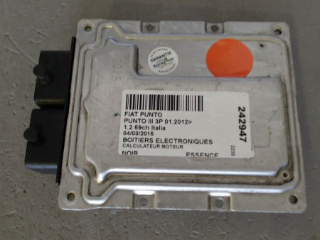 CALCULATEUR MOTEUR FIAT PUNTO III 2012-