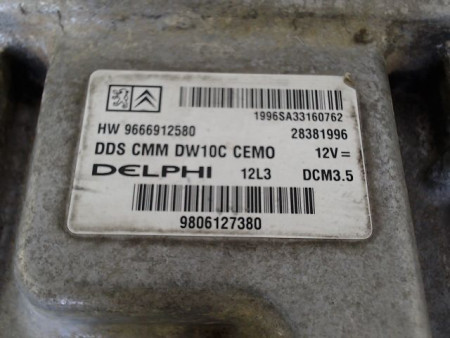 CALCULATEUR MOTEUR CITROEN JUMPY II TOLE 2007-