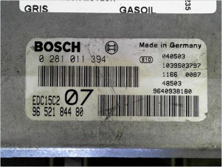 CALCULATEUR MOTEUR CITROEN C5 2001-2004