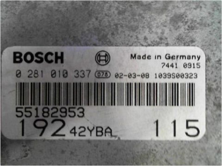 CALCULATEUR MOTEUR FIAT STILO 01-07