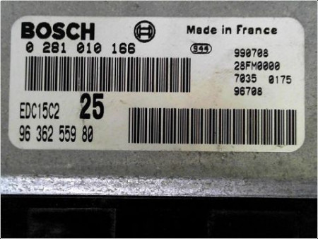 CALCULATEUR MOTEUR PEUGEOT 406 99-04