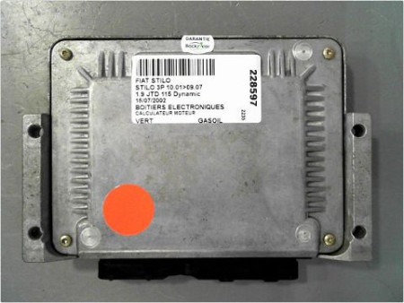 CALCULATEUR MOTEUR FIAT STILO 01-07