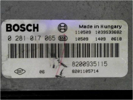 CALCULATEUR MOTEUR RENAULT TRAFIC II L1H1 1000KG 2006-