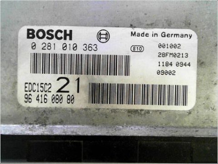 CALCULATEUR MOTEUR PEUGEOT 406 99-04