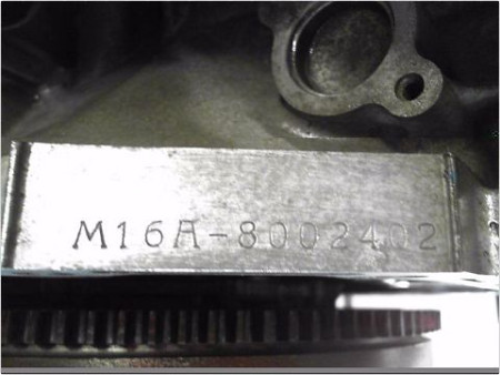 MOTEUR ESSENCE FIAT SEDICI 2006- 1.6 16V 4x4