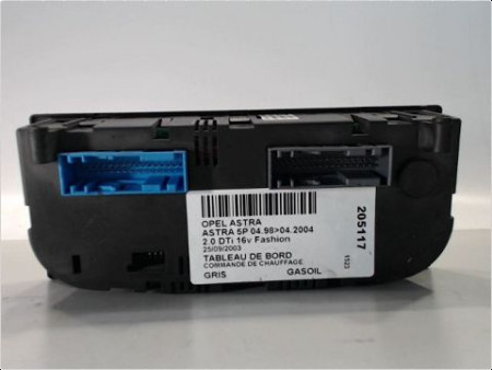 COMMANDE DE CHAUFFAGE OPEL ASTRA (G) 98-2004