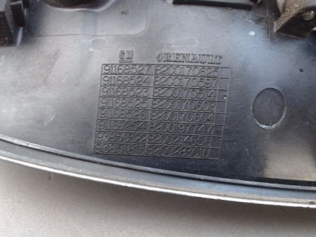 POIGNEE EXTERIEURE PORTE AVANT GAUCHE OPEL VIVARO C1 F2900 06-15