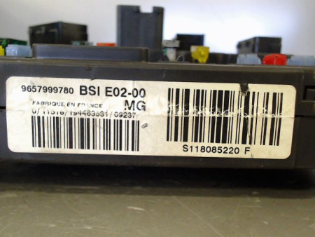BOITIER GESTION HABITACLE PEUGEOT 206