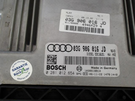 CALCULATEUR MOTEUR AUDI A4