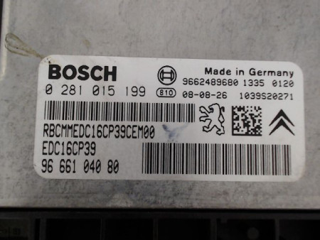 CALCULATEUR MOTEUR PEUGEOT 407