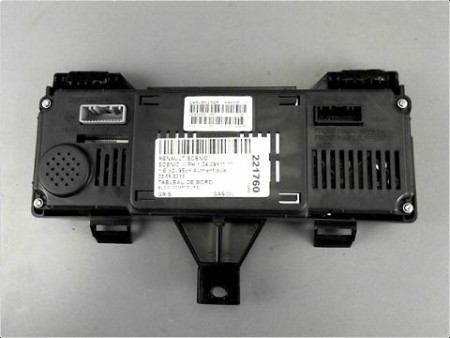 BLOC COMPTEURS RENAULT SCENIC III PH.1 09-11