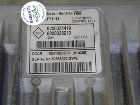CALCULATEUR MOTEUR RENAULT MEGANE
