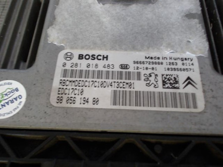 CALCULATEUR MOTEUR PEUGEOT 206