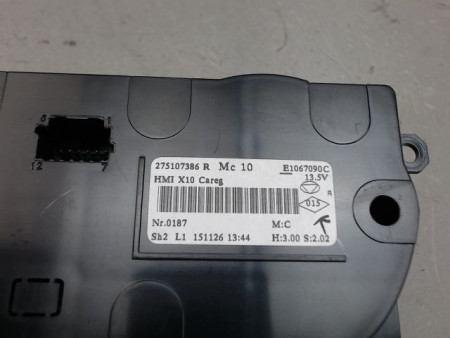COMMANDE DE CHAUFFAGE RENAULT ZOE