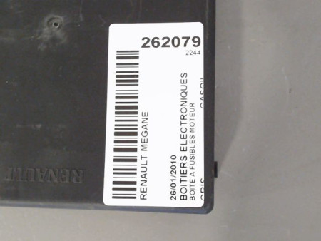 BOITE A FUSIBLES RENAULT MEGANE