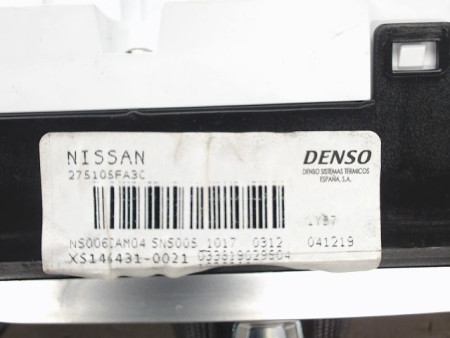 COMMANDE DE CHAUFFAGE NISSAN MICRA