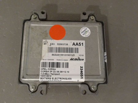 CALCULATEUR MOTEUR OPEL CORSA (D) 06-10