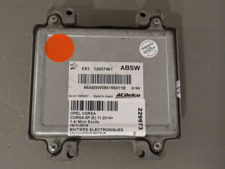 CALCULATEUR MOTEUR OPEL CORSA (E) 2014-