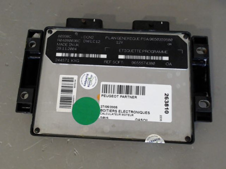 CALCULATEUR MOTEUR PEUGEOT PARTNER