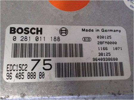 CALCULATEUR MOTEUR PEUGEOT 206