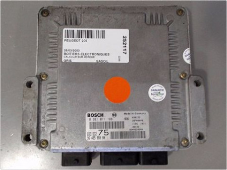 CALCULATEUR MOTEUR PEUGEOT 206