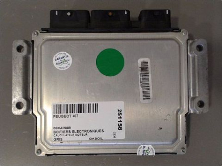 CALCULATEUR MOTEUR PEUGEOT 407