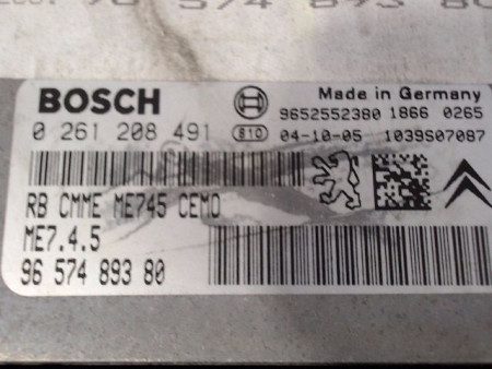 CALCULATEUR MOTEUR CITROEN C4
